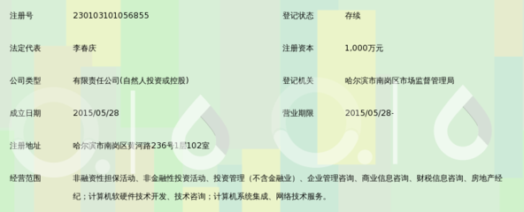 黑龍江晟貫祺非融資性擔(dān)保 專(zhuān)注服務(wù)，穩(wěn)健護(hù)航